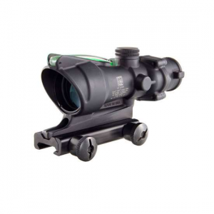 Trijicon 100209 ACOG  4x 32mm Obj 36.80 ft @ 100 yds FOV Matte Black Finish Dual Illuminated Green Crosshair 223 Ballistic