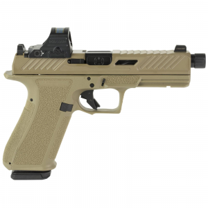Shadow Systems DR920 Elite Holosun 507c 9mm 5 Threaded 17+1 FDE Pistol