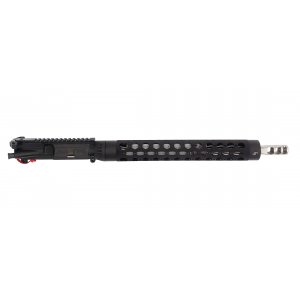 JP Enterprises Upper Assembly 16 .223 Adjustable Gas Silver Thermal Dissipator Matte Black