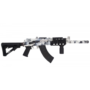 Zastava ZPAP92, 7.62x39mm, 16.5 Barrel, 1- 30rd Magazine, Arctic White Camo, Rifle
