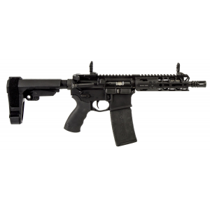 Adams Arms P2 AARS 5.56x45mm NATO 7.5 30+1 Black System SBA3 Pistol Brace Stock Black Polymer Grip Adams Arms M-LOK Rail AR Pistol