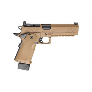 Springfield Armory 1911 DS Prodigy 9mm 5 (1) 17 Rd, (1) 20 Rd AOS Coyote Brown Optic Ready Pistol