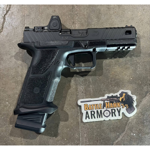 USED ZEV OZ9 Standard 9mm Luger 4.49 17+5 Trijicon RMR Black Pistol