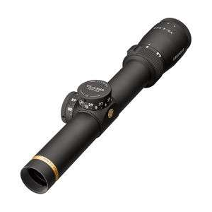 Leupold 176281 VX-4.5HD Service Rifle 1-4.5x24mm Obj 123.20-26.20 ft @ 100 yds FOV 30mm Tube Black Matte Finish FireDot Bull-Ring (SFP)