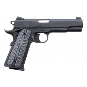 Colt Mfg Government Combat Unit 45 ACP 5 Barrel 8+1 Black PVD Black PVD Stainless Steel Black G10 Checkered w/Scallop Grip Pistol
