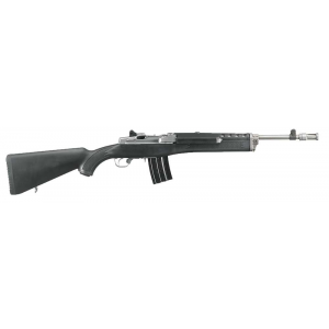 RUGER Mini-14 Tactical, 5.56x45mm, 16.1 Barrel, 2- 20 Round Magazines, Matte Black & Stainless, Rifle