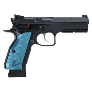 CZ Shadow 2 9mm 489 3 191 Magazines Optics Ready Blue Aluminum Grip Pistol