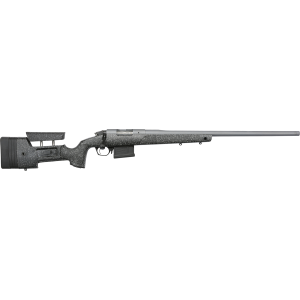 Bergara Premier HMR Pro 7mm PRC 24 Threaded 5+1 Black/Gray Speckled Adj HMR Mini-Chassis Synthetic Stock Rifle