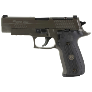 P226, 9MM, 4.4IN, LEGION, GRAY , DA/SA, X-RAY 3 W/ R2 NS PLATE, BLACK G10 GRIP, (3) 10RD STEEL MAG, SRT, MA COMPLIANT