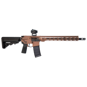 Bushmaster 0010006H212 Bravo Zulu 5.56 NATO 30rd 16 Salt Bath Nitride 7075 Aluminum Alloy Receiver H Series Cerakote Grip