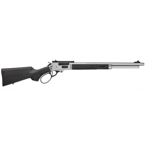 SMITH & Wesson 1854 45-70 Gov 6+1 20 Stainless Threaded Barrel, Stainless Steel Receiver W/picatinny Rail, Fixed Black Synthetic Stock, Thread Protector Lever Action Rifle