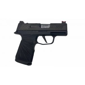 Wilson Combat P365X, 9mm, 3.1 Barrel, 1- 12 Round Magazine, RMSc/Sig Romeo Zero Optic Cut, Black, Pistol