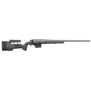 Bergara Premier HMR Pro 6.5 Creedmoor 24 Black w/Gray Specs Mini-Chassis w/Adjustable Cheekpiece Stock Tactical Gray Cerakote Rifle
