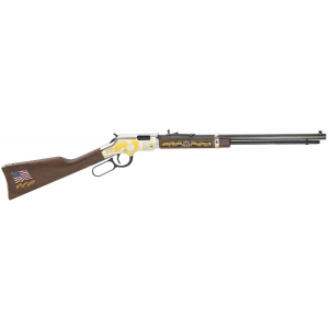 Henry Golden Boy Military Service Tribute 2 22 Short,Long,LR 16 LR/21 Short 20 Nickel Plated American Walnut RIFLE