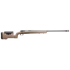 Browning XBolt Max Flat Dark Earth Long Range 65 Creedmoor 26 4 Round Short Action Gold Plated Trigger Rifle