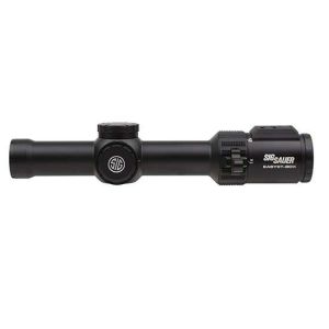 SIG SAUER EASY-6BDX 1-6X24MM 30MM TUBE BDX R2 SFP LEVELPLEX MRAD ADJ BLACK
