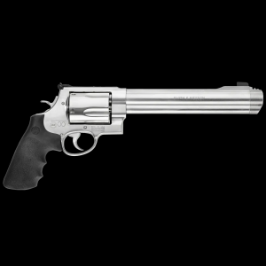 Smith & Wesson 163500 500 Standard Stainless 500 S&W 5 Round 8.38 Stainless Steel Black Polymer