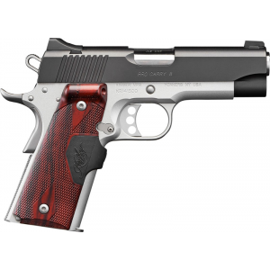 Kimber Pro Carry II Two-Tone LG Crimson Trace 45 Auto (ACP) 4in Stainless/Rosewood - 8+1 Rounds