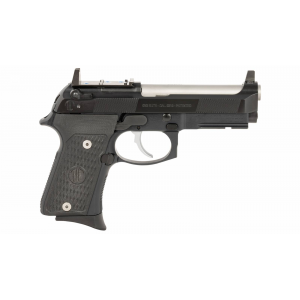 Langdon Tactical 92 Elite LTT Compact 9mm Luger 4.25 Stainless Barrel 15+1 Black Optic Cut Slide/Picatinny Rail VZ G10 Grips Pistol