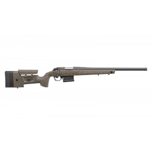 Bergara B-14 HMR 6.5 PRC 24 Threaded 3+1 BLK/Brown Adj Stock Rifle