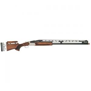 TriStar 35414 TT15A Unsingle 12 Gauge 34 1 275 Silver Adjustable Stock Walnut Right Hand