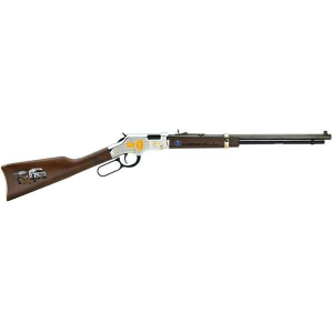 Henry H004EMS Golden Boy EMS Tribute Edition Lever Action 22 Short,Long,LR 16 LR/21 Short 20 Octagon Barrel Nickel Plated American Walnut Right Hand