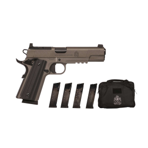 Springfield Armory 1911 Operator 45acp 5 Barrel 5 8rd Magazines Optics Ready Tungsten Range Bag Bundle Pistol