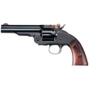 Taylors and Company 0858 Second Model Schofield 38 Special 6 Round 5 Blued Steel Walnut Grip