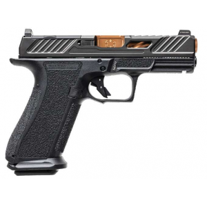 Shadow Systems XR920 Elite 9mm 4 Bronze TICN Match/Spiral Fluted Barrel Black Nitride Optic Cut/Serrated Pistol