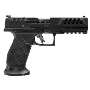 Walther PDP Full Size Match, 9mm, 5 Barrel, 3- 18rd Magazines, Optics Ready, Pistol