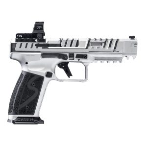 Canik SFx RivalS 9mm 5 Barrel 2 18rd Magazines Steel Frame Chrome MeCanik Red Dot Kit Pistol
