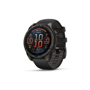 Garmin Fenix 8 51mm AMOLED Slate Gray with Black Silicone Band Multisport GPS Watch