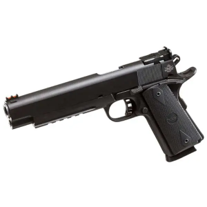 ROCK Island 51529 Pro Ultra Match 45 Acp 6 8+1 Black Parkerized Black Rubber Grip