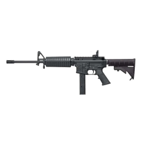 Colt AR-15 Carbine 9mm 16.1 32+1 MT Semi-Auto Blk Rogers 4-Pos Stock