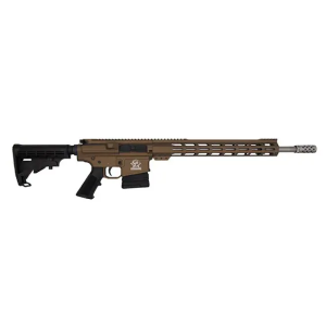 GLFA AR10 RIFLE .243 WIN. 24 S/S BBL 5-SHOT FDE