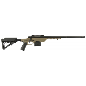 Mossberg MVP LC 6.5 Creedmoor 20 10+1 Matte Blued Tan Adjustable Magpul CTR w/Aluminum Chassis Stock Rifle