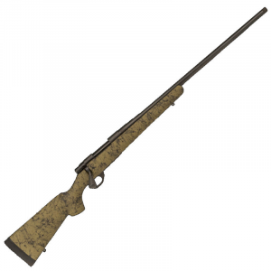 Howa HS Precision 7mm Rem Mag 3+1 24 Green w/Black Webbing Fixed HS Precision Stock Black Right Hand
