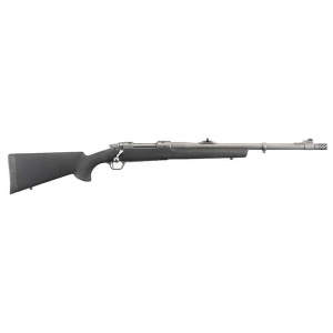 Ruger Hawkeye Alaskan 375 Ruger 3+1 20 Black Fixed Hogue OverMolded Stock Matte Stainless Right Hand