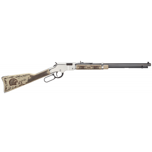 Henry Golden Boy Silver American Eagle .22 Short,Long,LR 16 LR/21 Short 20 Nickel Plated Ivory American Walnut Rifle
