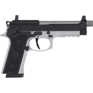 Beretta 92XI SAO Tactical 9mm 51 Threaded Barrel 2 15rd Magazines Optics Ready Pistol