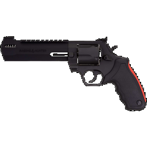 Taurus 2454061RH Raging Hunter  454 Casull 5 Round 6.75 Black Aluminum Black Rubber Cushion Insert Grip