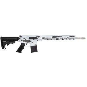 Great Lakes Firearms And Ammunition GLFA AR15 .450 BUSHMASTER 18 S/S BBL PURSUIT SNOW CAMO - $942.00 at BattleHawk Armory