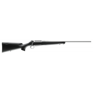 Sauer S1SX65P 100 Silver XT Bolt 6.5 PRC 22 4+1 Black Fixed Ergo Max Synthetic Stock Stainless Cerakote Steel Receiver