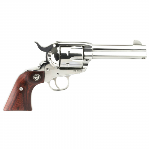 Ruger Vaquero, .45 Colt, 4.62 Barrel, 6rd Cylinder, Hi-Gloss Stainless, Revolver