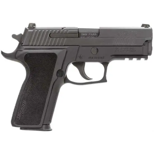 P229, 9mm, 3.9in, Enhanced Elite, Blk, Da/sa, Siglite, E2 Grip, (2) 10rd Steel Mag, Ca Compliant, Srt