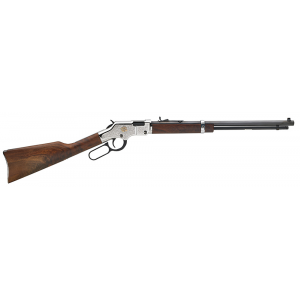 Henry H004AB Golden Boy American Beauty Lever Action 22 Short,Long,LR 16 LR/21 Short 20 Octagon Barrel Nickel Plated American Walnut Right Hand Rifle