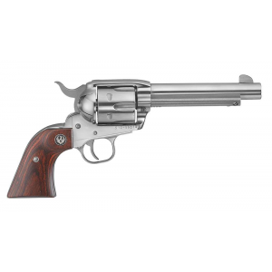 Ruger 5108 Vaquero  357 Mag 5.50 6 Round Rosewood Grip Stainless Steel Revolver