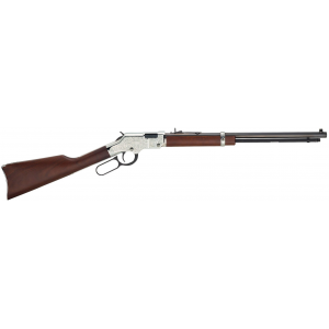 Henry Silver Eagle 17 HMR 11+1 20 Nickel Plated American Walnut Right Hand Rifle