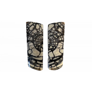 Nighthawk Custom Cross-Cut Mammoth Ivory 1911 Grips