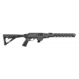 Ruger 19126 PC Carbine *State Compliant 9mm Luger 16.12 10+1 Black Hard Coat Anodized